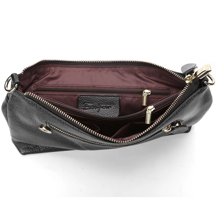 Сумка мессенджер женская из натуральной воловьей кожи на плечо|bolsa feminina|brand women