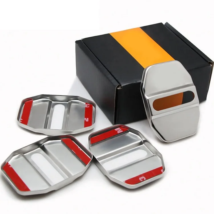 4PCS car door lock cover RAJQ-FIATR12 For Fiat Wyatt 12-14 14-15 Freemont Ottimo Viaggio stainless steel | Автомобили и мотоциклы