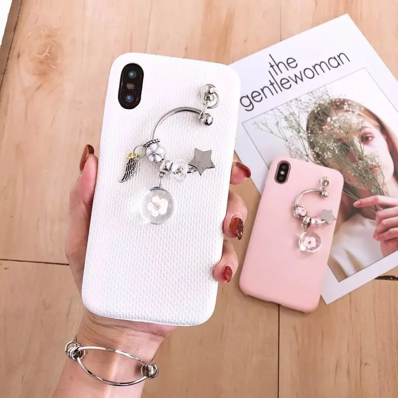Роскошный модный подвесной чехол для iPhone X 6 XS 6S 7 8 XR MAX мягкий пластиковый Plus