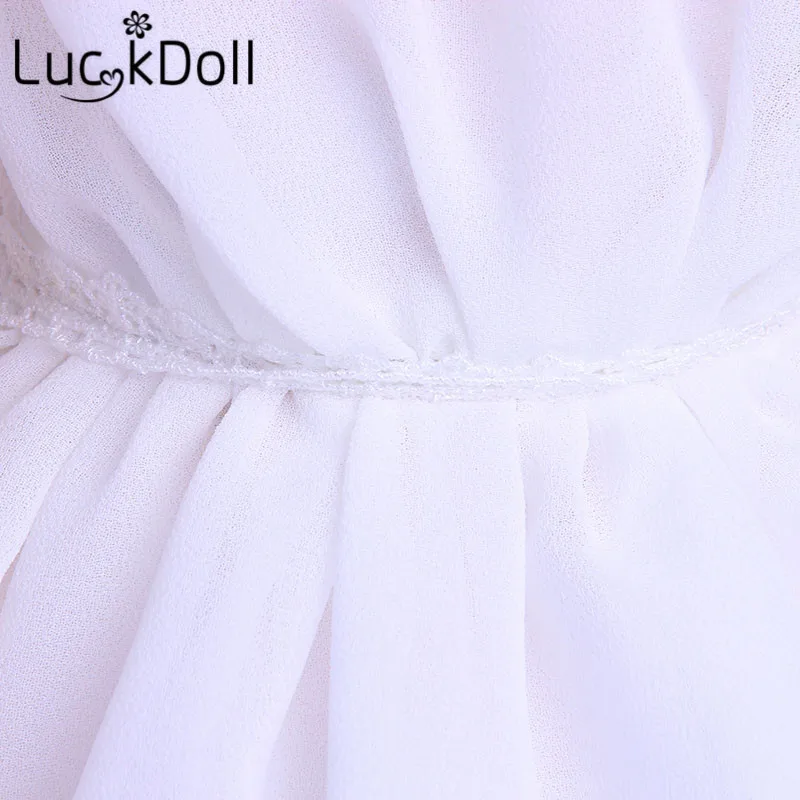 LUCKDOLL свадебное платье для девочки ясельного возраста и свадебная обувь 2