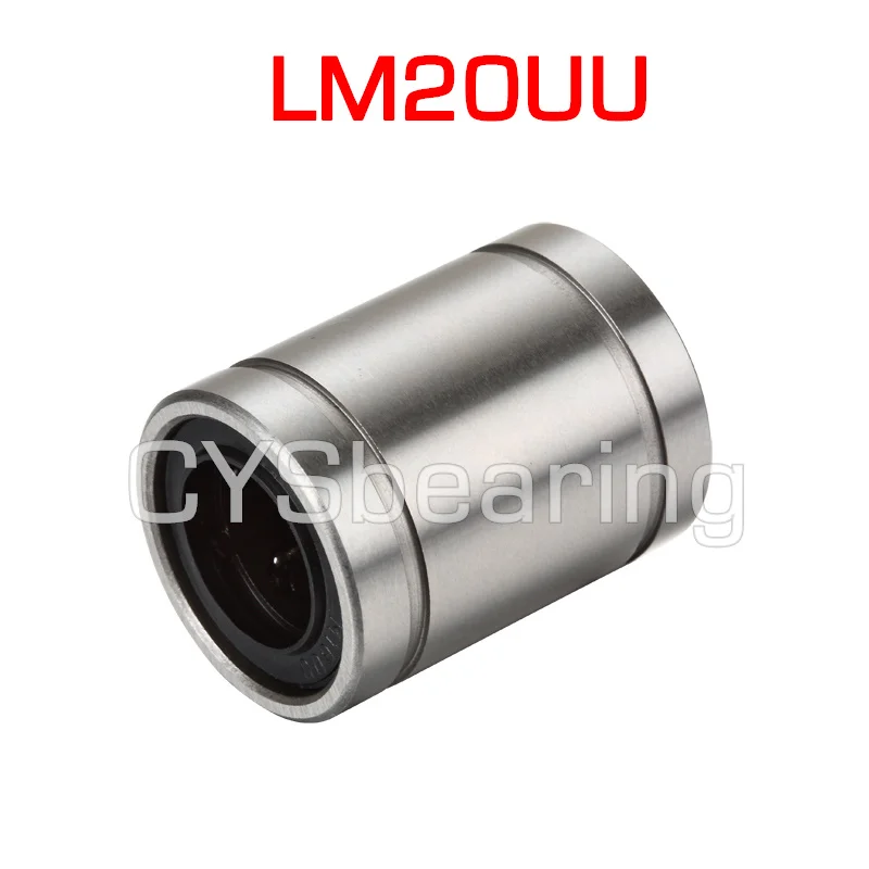 8 шт. LM20UU LME20UU 20 мм линейная Втулка с ЧПУ линейные подшипники LM20 LME20|Линейные