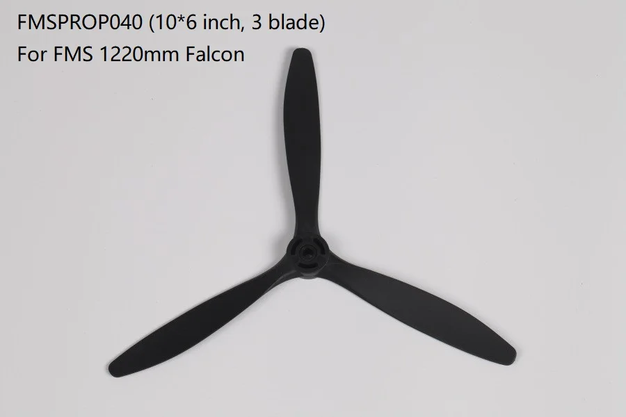 FMS 1220 мм Falcon Propeller 10*6 inch 3 blade FMSPROP040 радиоуправляемый самолет вертолет модели