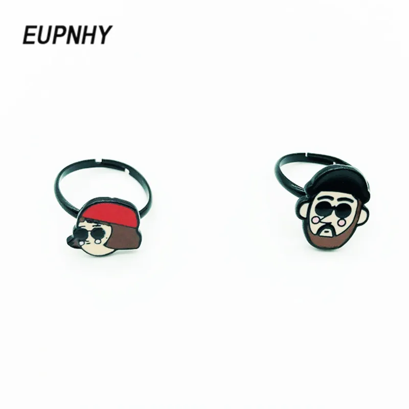 EUPNHY 1 шт. Профессиональный Леон Матильда регулируемый палец кольца цинкового
