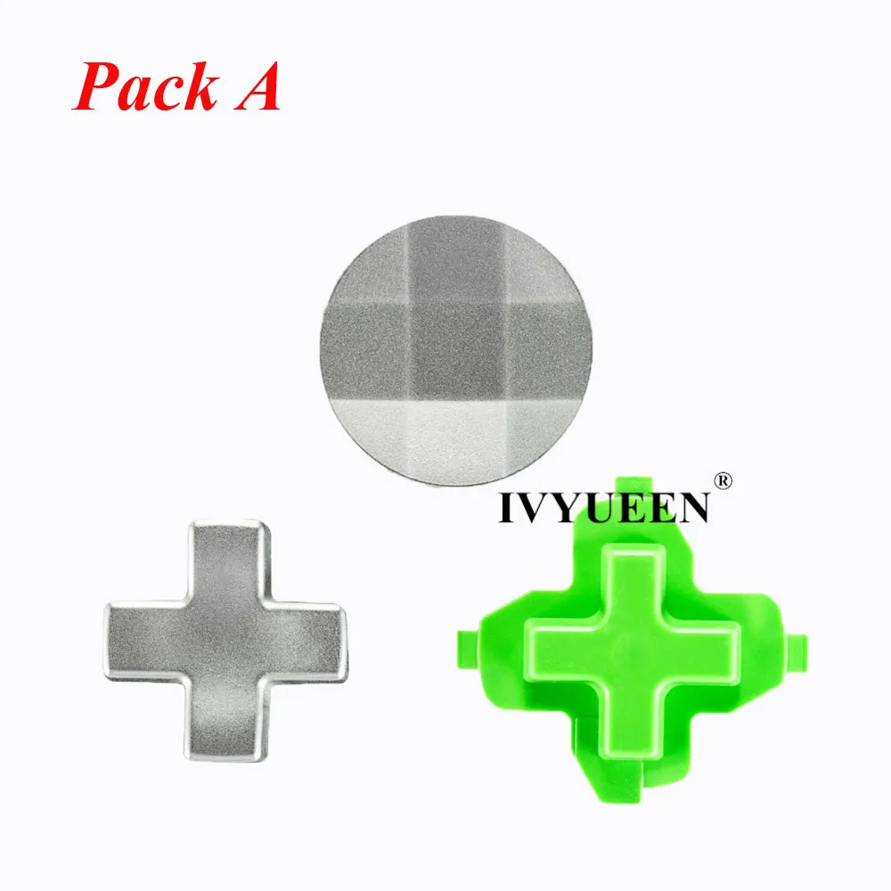IVYUEEN металлические Dpads магнитные аналоговые пулевые кнопки Thumbsticks для XBox One X S Elite консоль с 4 веслами мод набор