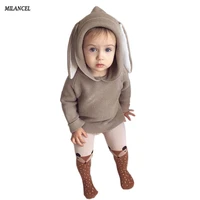 winterboys sweater bunny pullover kids girls knitted sweater bunny jumpers baby girls winter clothes