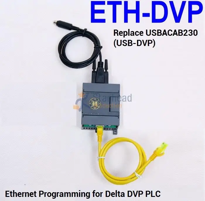 Изолированный Стандартный программируемый адаптер PLC для Ethernet или Wi Fi в Delta DVP