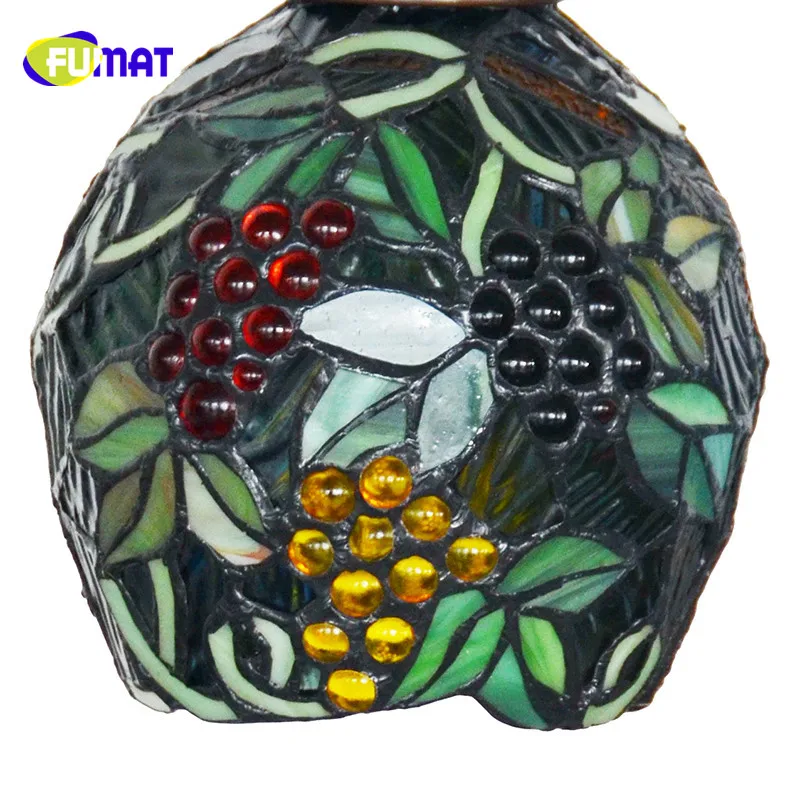 FUMAT художественная настольная лампа в античном стиле Тиффани ретро витражное