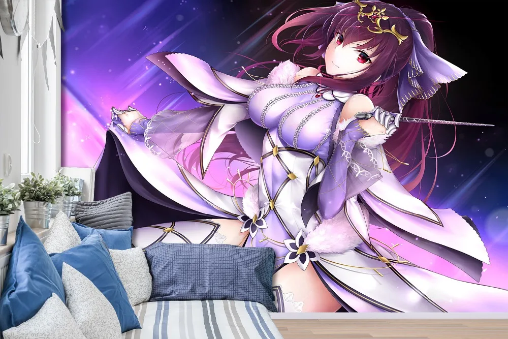 

[Self-Adhesive] 3D Fate Grand Order Mobile Game 66 Wall Paper mural Wall Print Decal Wall Murals