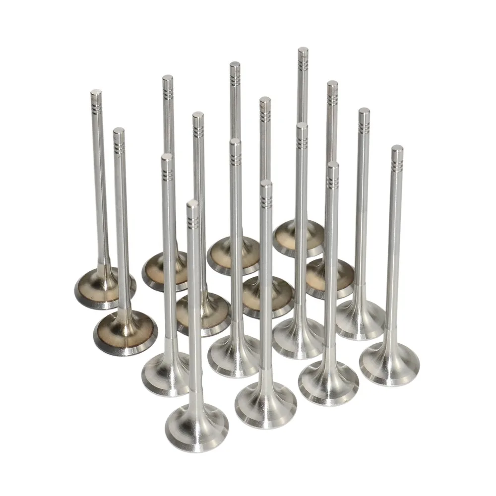 AP03 16 шт. впускные и выпускные клапаны для Mini Cooper S R56 хэтчбек 1 6 T 11347587470 11347547187 |