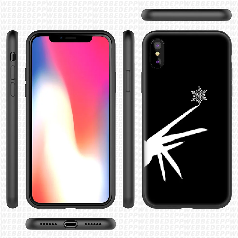 WEBBEDEPP Edward Scissorhands Movie Soft Silicone Case for iPhone 11 Pro Xr Xs Max X or 10 8 7 6 6S Plus 5 5S SE |