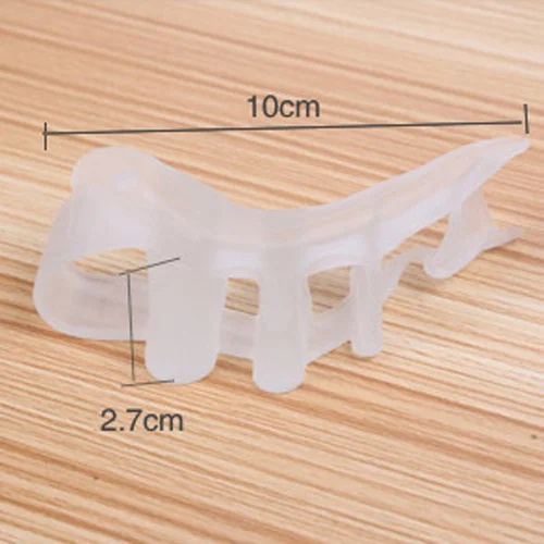 1 пара Силиконовый разделитель пальцев на ногах коррекция носка вальгусные