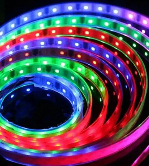 3.2ft 1 м 144LED WS2812B индивидуально Адресуемая цифровая программируемая цветная