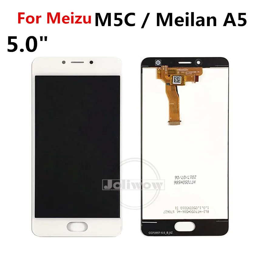 Протестированный для Meizu M5C ЖК-экран Meilan A5 M710H ЖК-дисплей сенсорный экран панель