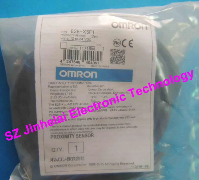 

E2E-X5F1 2M BY OMS New and original OMRON Proximity sensor,Proximity switch, 12-24VDC