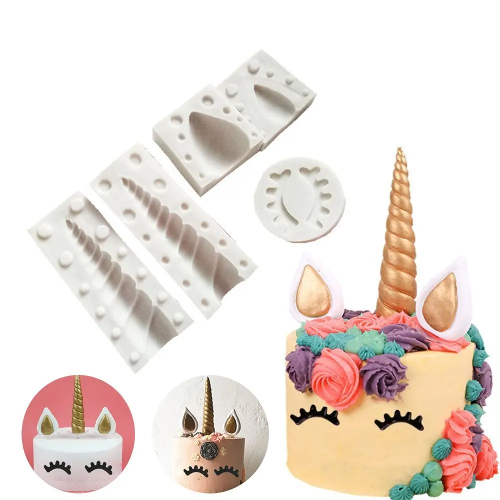 

5 шт./набор, силиконовые формы для украшения торта