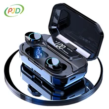 TWS Bluetooth Earphones V5.0 Wireless Earphone 9D Stereo Music IPX7 Waterproof Swimming Earbuds for xiaomi iphone Drop Shipping