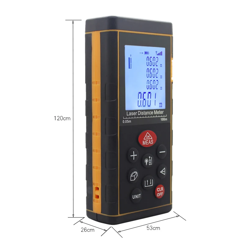 NEW high quality 100m Digital range finder Diastimeter Rangefinders distance test equipment | Инструменты