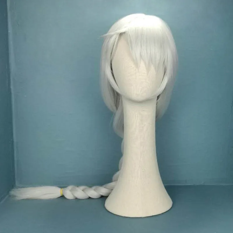 buy another wig Игра Honkai Impact 3 Каллен каслана косплэй костюм платья для женщин полный комплект форма Синтетические Искусственные парики волос взр - Цвет: buy another wig