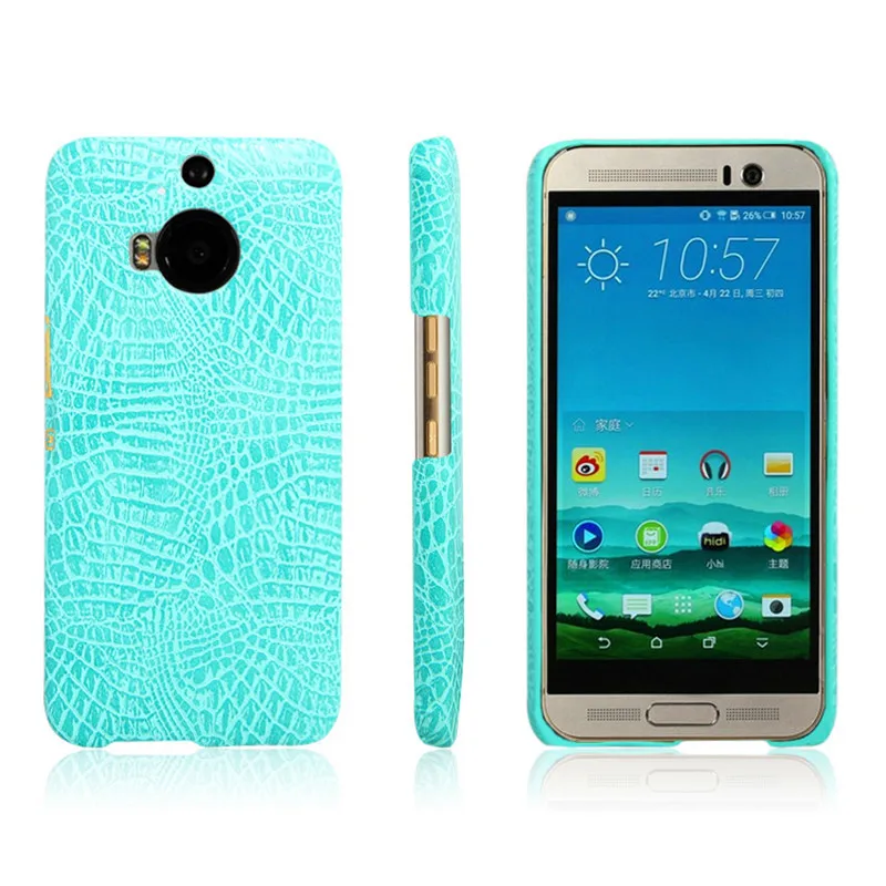 Для HTC M9 Plus + M9Plus чехол с крокодиловым рисунком Жесткий для телефона из ПК