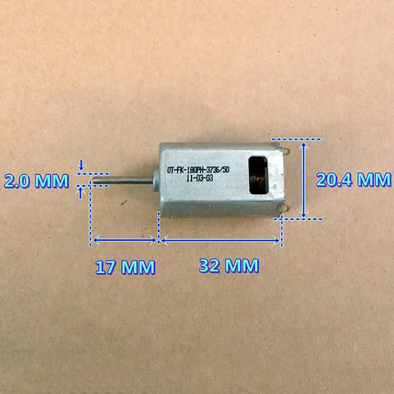 FK 180PH 3736 DC5V 6V 26800RPM высокая скорость сильная Магнитная углеродная щетка мини 180 HM