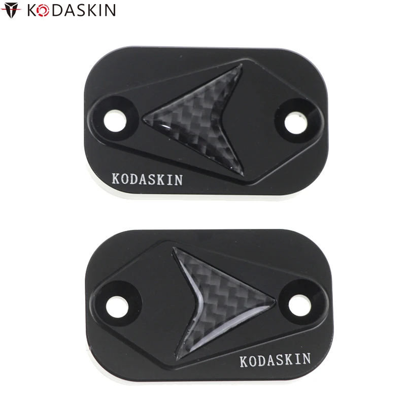 

KODASKIN Brake Clutch Fluid Reservoir Caps Covers Protectors for Yamaha Nmax