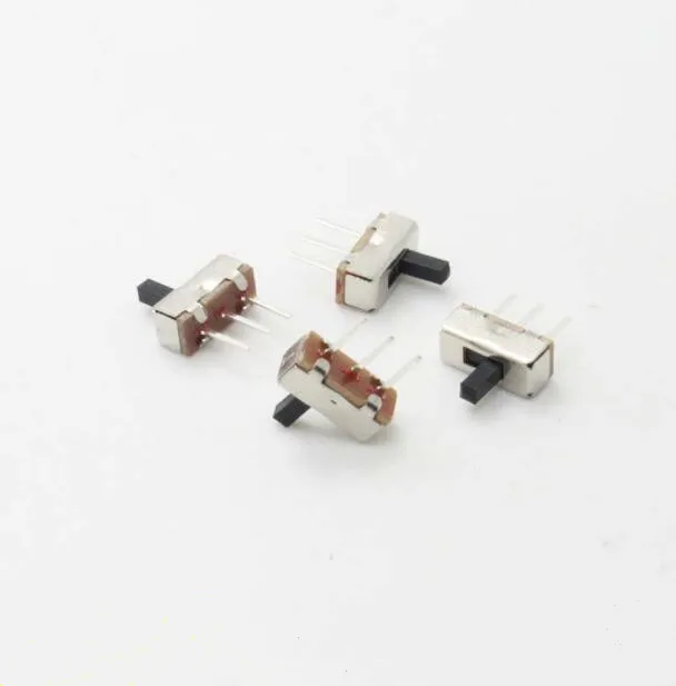 50 шт. SS12D00 прерыватель ВКЛ ВЫКЛ мини ползунковый Переключатель 3pin 1P2T 2 позиционный