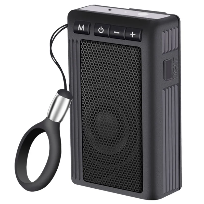 Портативный Ipx6 Водонепроницаемый Bluetooth динамик Gt01 пожилых радио фонарик
