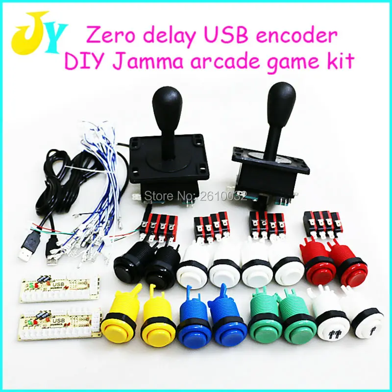 Набор для самостоятельной сборки аркадных игр mame 2 игроков пк USB joystck со