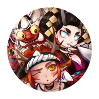 ZXFJXR 58 мм Onmyoji Momonohana Yuki-onna sophiticates Kayo значок брошь значки Брош рюкзак булавки |