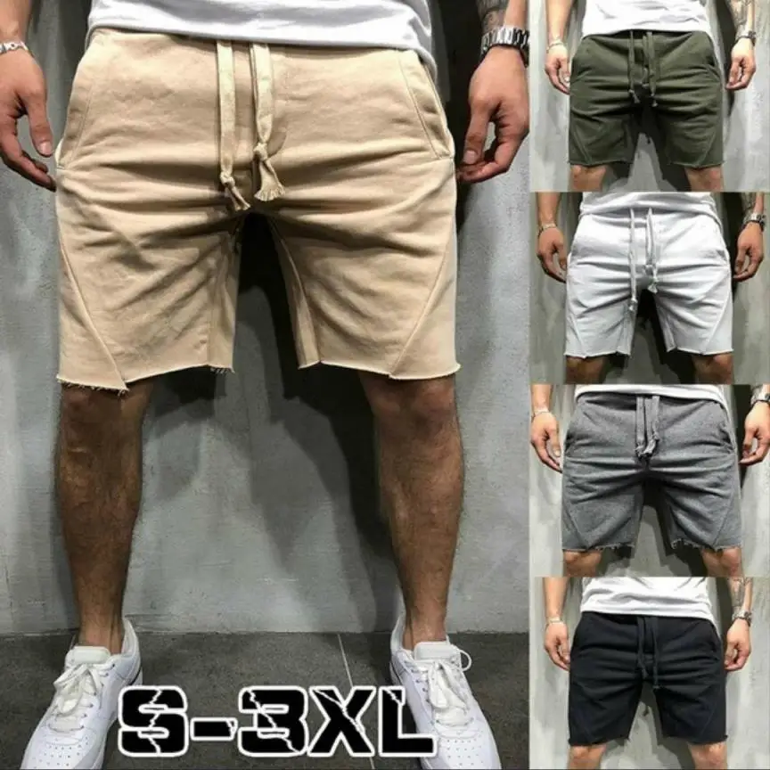 

Loose Sports Shorts Men's Large Size Hot New Fashion Casual Shorts Men's Cotton High Quality Running Basketball Workout Shorts