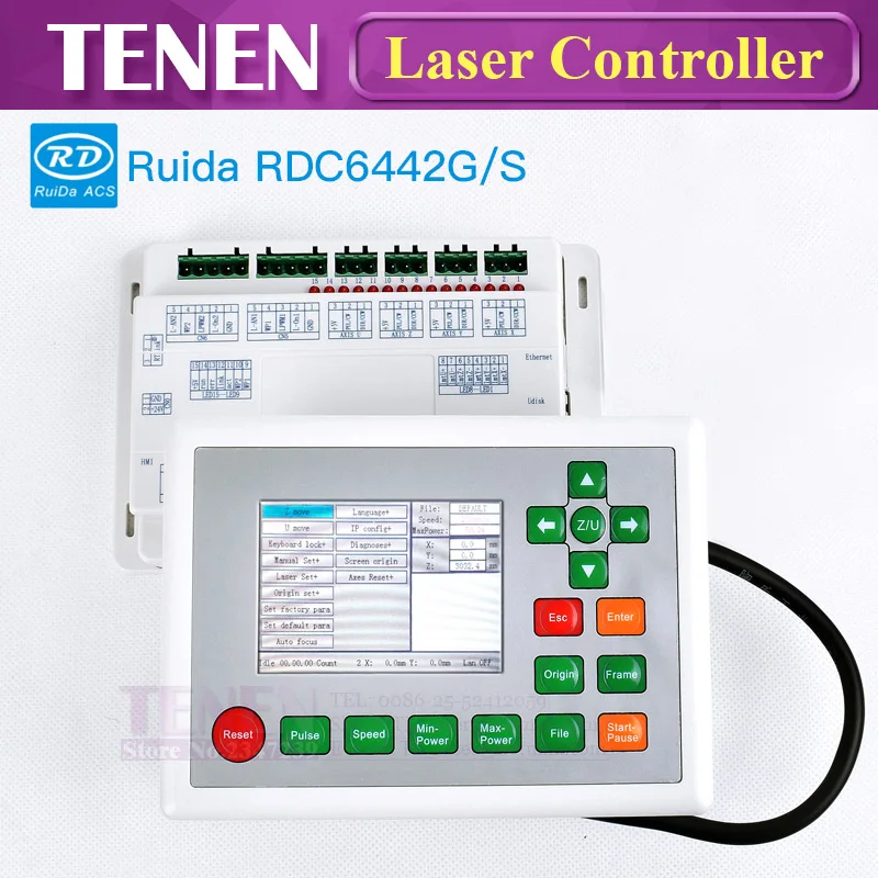 Ruida RDC6442 RDC6442G RDC6442S DSP материнская плата с ЧПУ дисплей панели Co2 лазерный контроллер для ЧПУ лазерной гравировки резки
