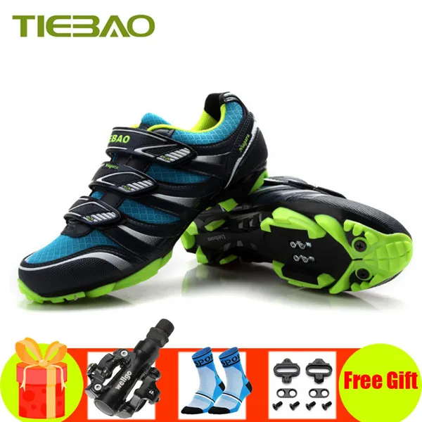 pedals for 1428 B Tiebao, профессиональная велосипедная обувь, Sapatilha Ciclismo, MTB,, мужские, женские, для велосипеда, самоблокирующиеся, дышащие, для велосипеда, Spd, педали, кроссовки - Цвет: pedals for 1428 B