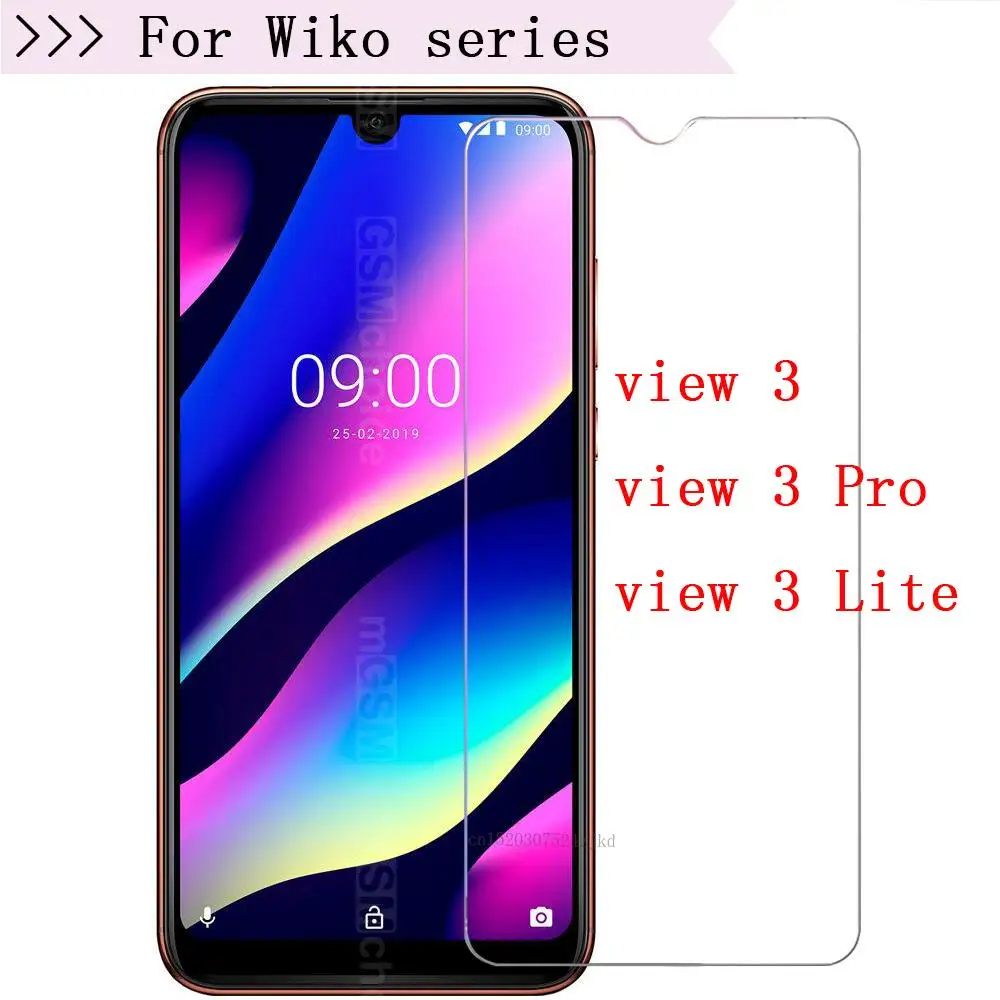Закаленное стекло для Wiko view 3 стекло протектор экрана 2.5D 9 H Премиум Закаленное стекло для Wiko view 3 Pro Lite защитная пленка