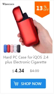 Роскошный кожаный чехол для Iqos 3,0, аксессуары для сигарет, защитный чехол с защитой от царапин из мягкого ТПУ+ чехол из искусственной кожи для Iqos 3,0 3