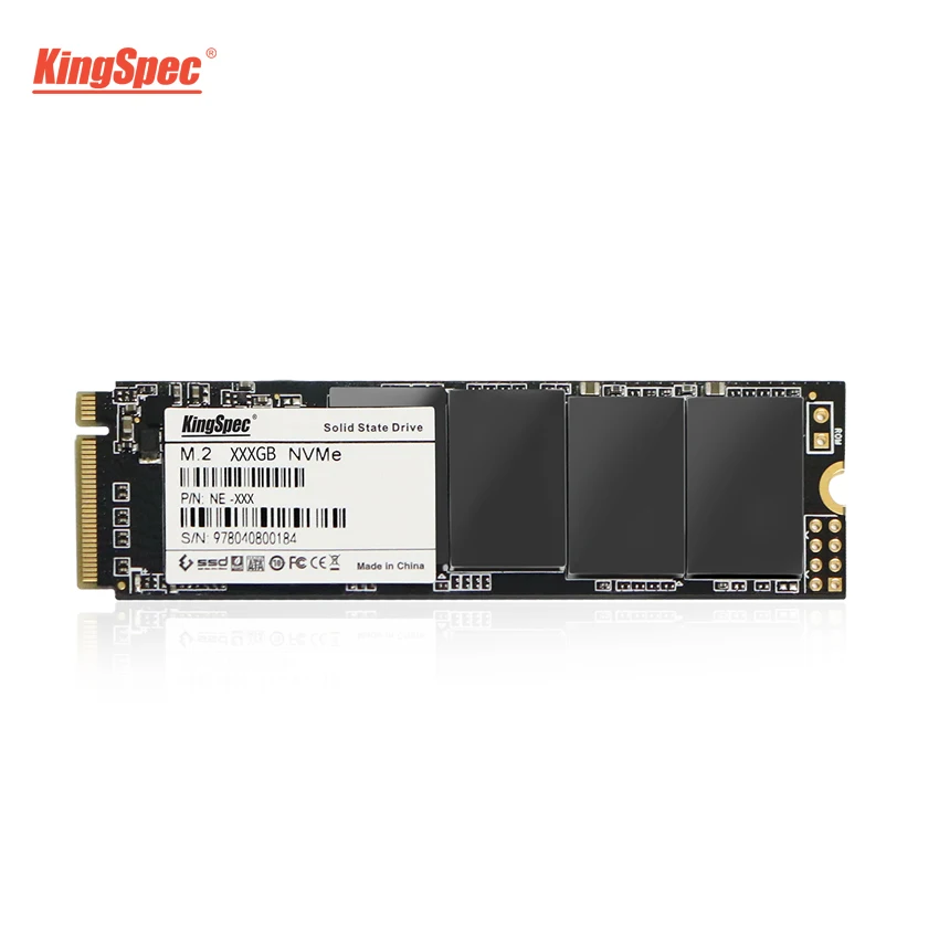 KingSpec M.2 SSD PCIE 512 ГБ жесткий диск NVMe PCI-e 120 240 2280 м Ключ Внутренний твердотельный |