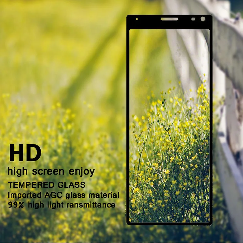 Закаленное стекло с полным покрытием для Sony Xperia XA3 XZ4 Защита экрана X A3 Z4 A 3 4 Z 3A 4Z