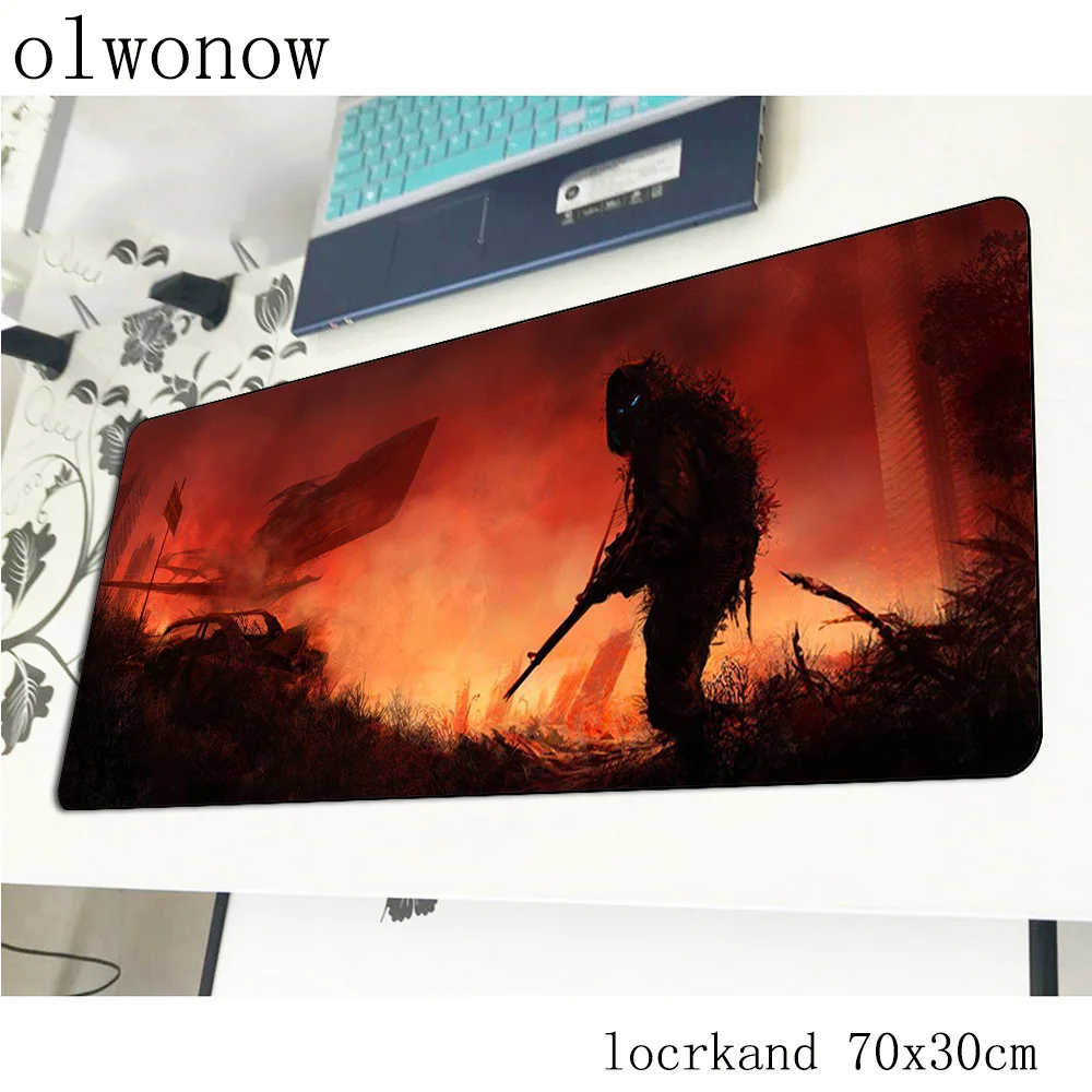Коврик для мыши stalker компьютерный геймерский коврик 70x30 см padmouse большой