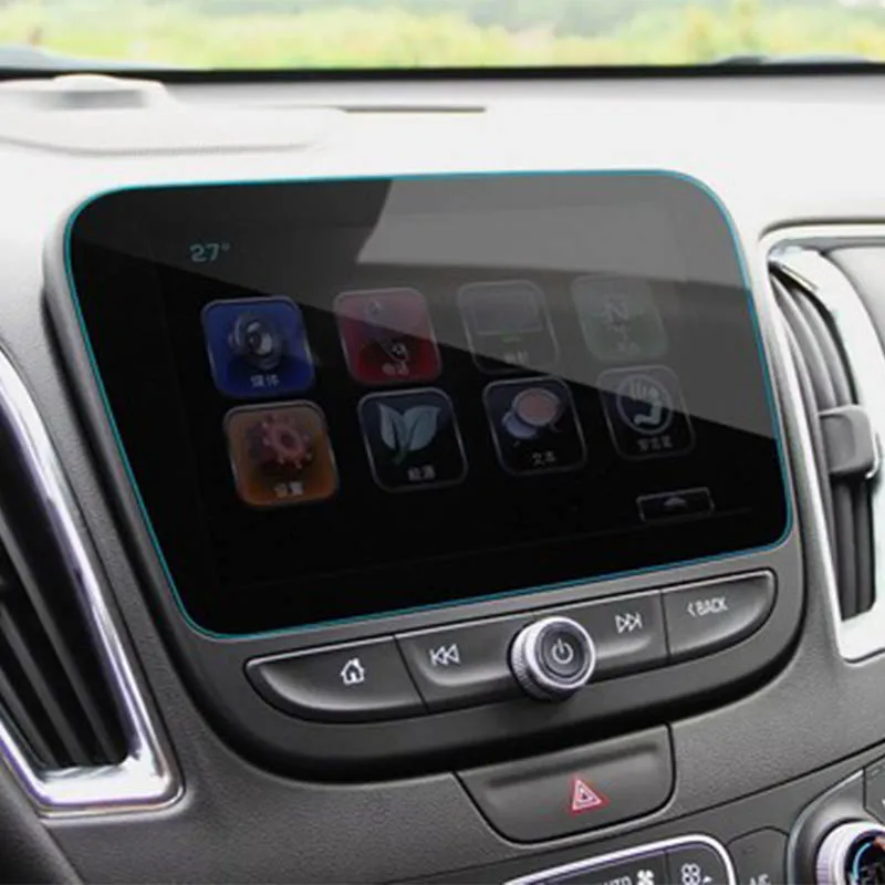 Автомобильный GPS навигационный экран Стеклянная защитная пленка наклейка для