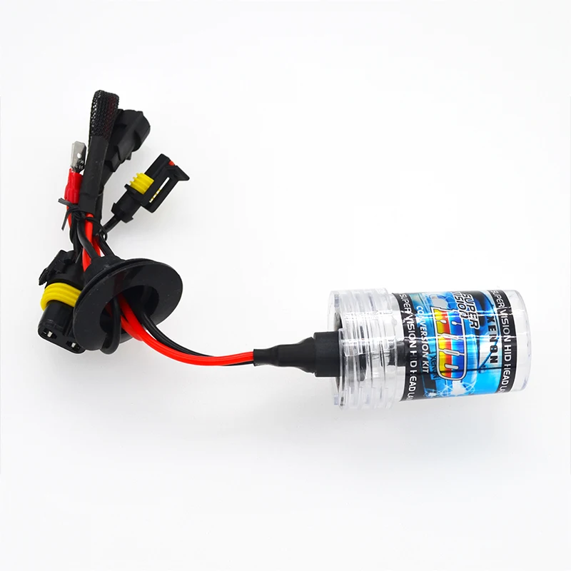 Новая 1 пара 35 Вт H7R HID ксеноновая лампа 4300 К 5000 К 6000 К 8000 К Авто фара металлическая основа H7 HID лампа с покрытием SQ1809