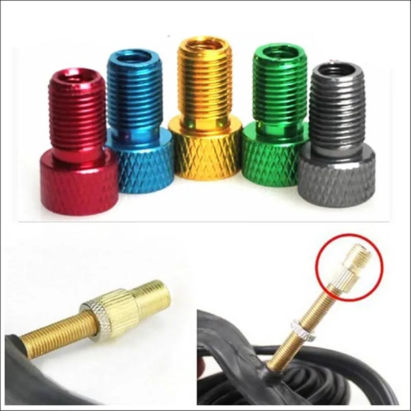4 шт. велосипедные насосы Presta в Schrader|presta to schrader|bike valve adaptorvalve adaptor |