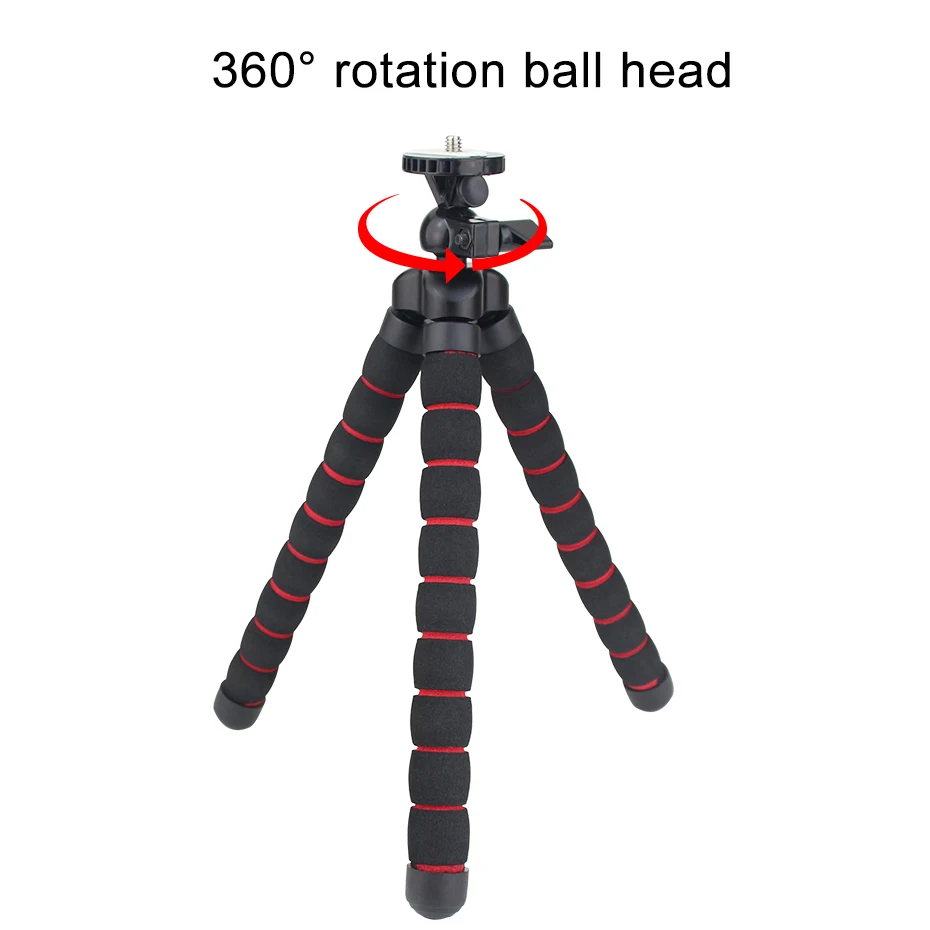Портативный Гибкий штатив-тренога для камеры Gorillapod Mini Monopod для Nikon sony Canon d5200 DSLR Gopro HERO 4K camera