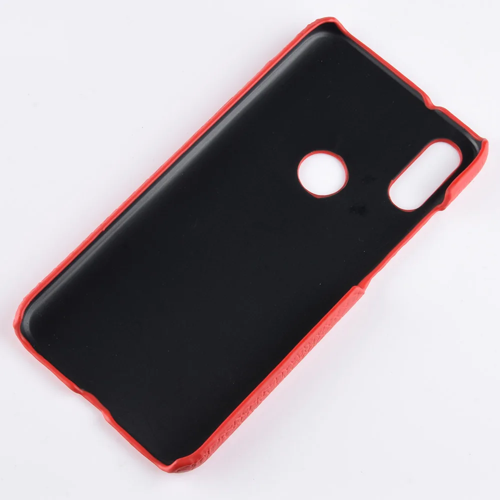 Жесткий чехол из искусственной кожи с текстурой под крокодила для Xiaomi Redmi 7 GO 6 PRO 6A