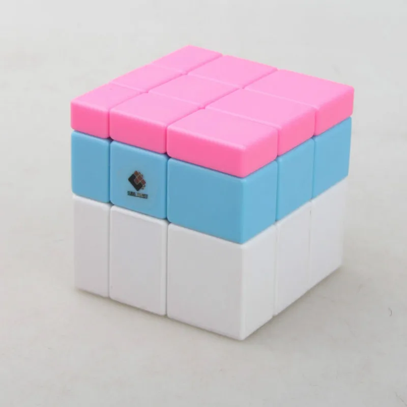 CubeTwist зеркало блоки 3x3x3 Magic Cube Stickerless головоломка куб обучающие игрушки для