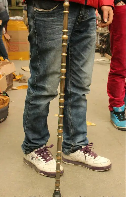 38 &quotкитайская медная бронзовая головка дракона ручка статуя тростника трость |