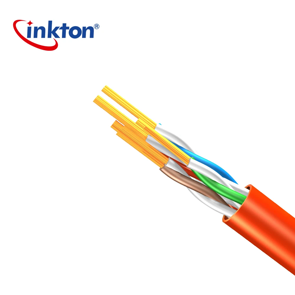 Inkton Rj45 Cat5e UTP патч-корд 8 ядер Lan патч-кабель ПВХ Куртка для компьютера роутера