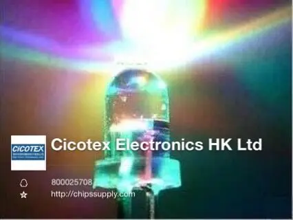 100 штук RGB 7-цветных светодиодов 5 мм, быстро мигающих круглой формы, супер яркие светодиоды, меняющие цвета, мигающие F5 on.