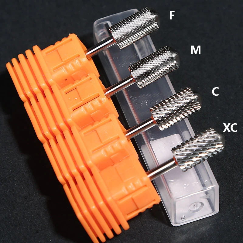 2 шт./лот сверло для ногтей из карбида золота и стали маникюра | Инструменты