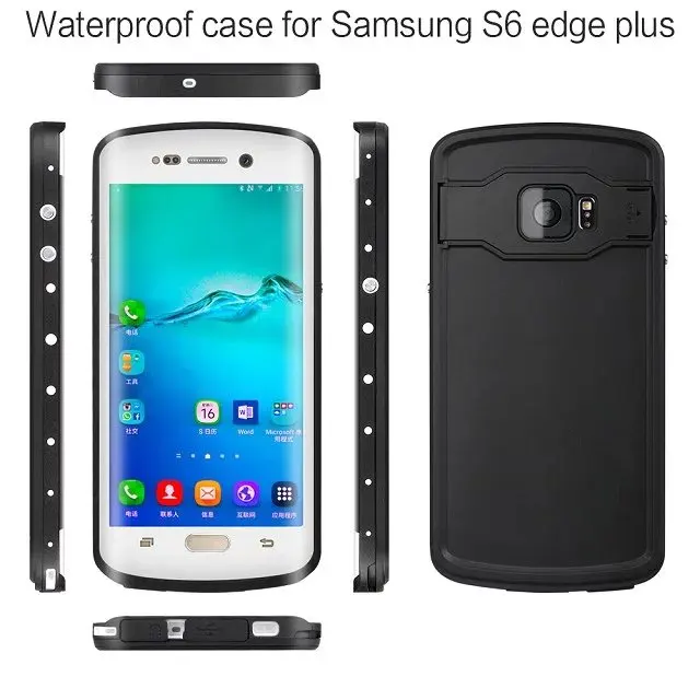 100 шт./лот Redpepper чехол для Samsung Galaxy S6 Edge Plus 100% водонепроницаемый Plus. с красным перцем