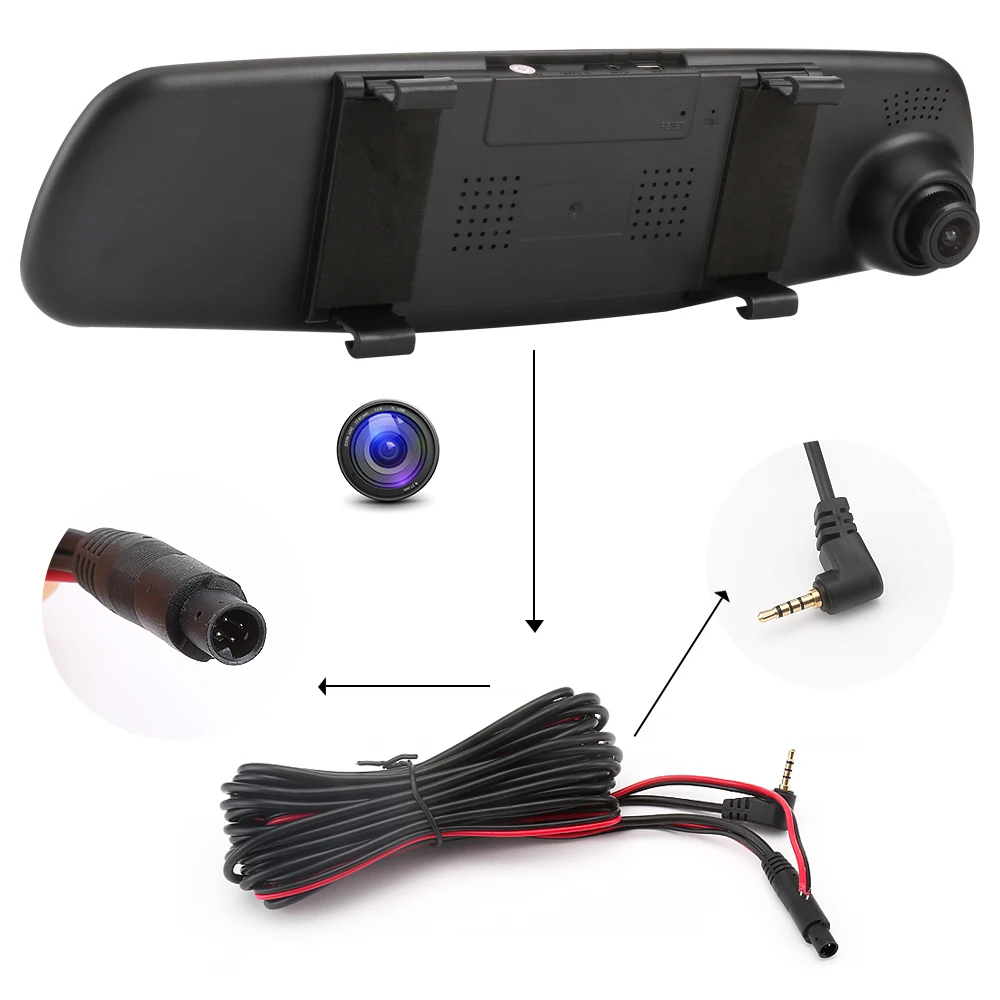 Камера заднего вида для записи обратный Ночное видение HD CDD объектив камеры Volvo V60