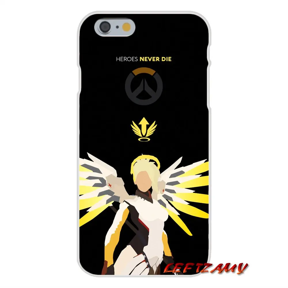 For Samsung Galaxy A3 A5 A7 J1 J2 J3 J5 J7 2015 2016 2017 game Overwatch OW Mercy Accessories Phone Shell Covers | Мобильные